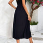 Spaghetti Strap Scoop Neck Midi Dress