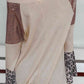 Leopard V-Neck Long Sleeve Top