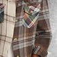 Plaid Collared Neck Button Down Shirt