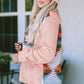 Geometric Button Down Slit Jacket