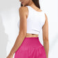 Smocked Paperbag Waist Shorts