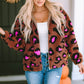 Leopard Zip-Up Jacket