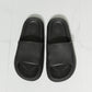 MMShoes Arms Around Me Open Toe Slide in Black
