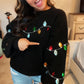 PREORDER: Noel Sequin Bell Sleeve Sweater