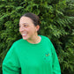 PREORDER: Embroidered Green Face Sweatshirt