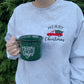 PREORDER: Embroidered Merry Christmas Truck