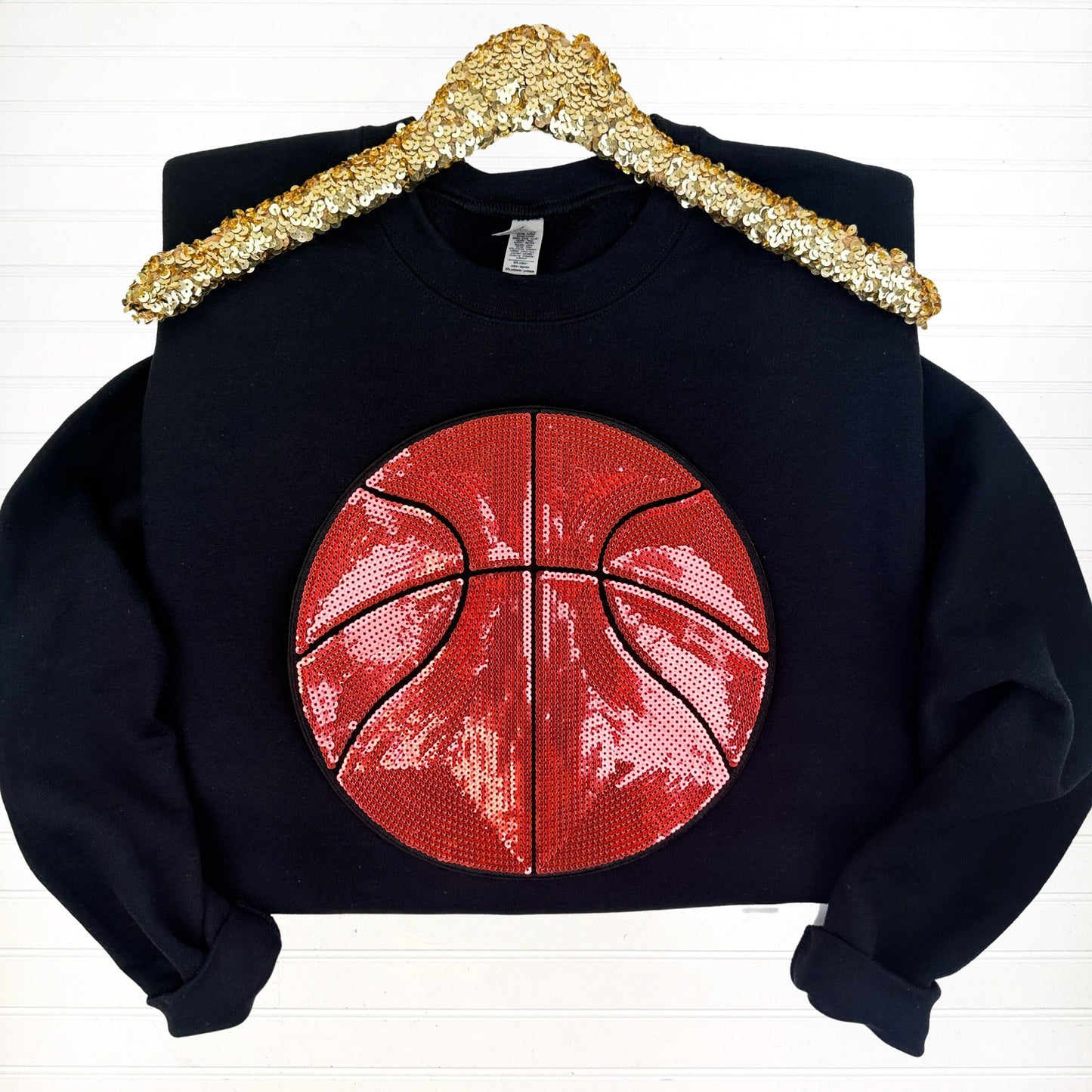 PREORDER: Basketball Sequin Sweatshirt in Eleven Colors