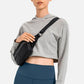 Long Sleeve Cropped Sports Hoodie