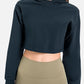 Long Sleeve Cropped Sports Hoodie