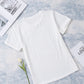 Leopard Floral Graphic Round Neck Tee