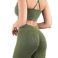 Ruched Spaghetti Strap Top and Pants Active Set