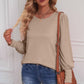 Round Neck Puff Sleeve T-Shirt