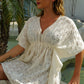 Drawstring Waist Mini Dress