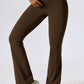 Wide Waistband Slim Fit Wide Leg Sports Leggings