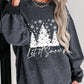 Christmas Graphic Dropped Shoulder Sweatshirt