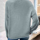 Roll Hem Drop Shoulder Sweater