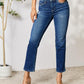 BAYEAS Distressed Cropped Jeans
