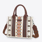 Printed PU Leather Shoulder Bag