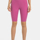 High Waist Biker Shorts with Pockets