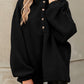 Sherpa Dropped Shoulder Long Sleeve Hoodie