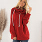 Drawstring Long Sleeve Hoodie
