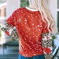 MERRY AND BRIGHT Graphic Round Neck Sweatshirt