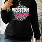 WESTERN BARBIE Round Neck Sweatshirt