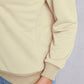 Round Neck Dropped Shoulder Sweatshirt