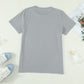 FAITH OVER FEAR Graphic Round Neck Tee