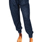 Leopard Pocketed Long Pants