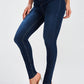 Button Fly Skinny Jeans
