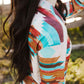 Printed Button Up Long Sleeve Shirt