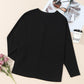 Half Button Long Sleeve Top