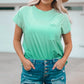 Round Neck Pocket Tee Shirt