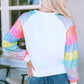 MERRY AND BRIGHT Sequin Long Sleeve Sweatshirt