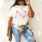 Simply Love Full Size HAPPY NEW YEAR Short Sleeve T-Shirt