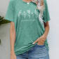 Graphic Round Neck Short Sleeve Tee