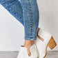 Melody Ankle Embroidered Stitch Boots