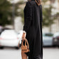 V-Neck Long Sleeve Cardigan with Pocket