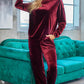 Long Sleeve Top and Pants Lounge Set