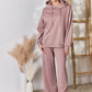 RISEN High Waist Slit Wide Leg pants