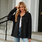 Dropped Shoulder Shirt Jacket