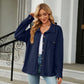 Dropped Shoulder Shirt Jacket