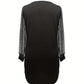 Sequin V-Neck Long Sleeve Dress