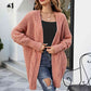 Open Front Dolman Sleeve Cardigan