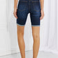 Judy Blue Lucy High Rise Patch Bermuda Shorts
