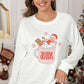 Christmas Graphic Round Neck Sweatshirt