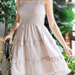 Smocked Tiered Sleeveless Dress