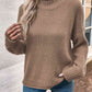 Roll Hem Drop Shoulder Sweater