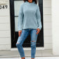 Mock Neck Long Sleeve Sweater